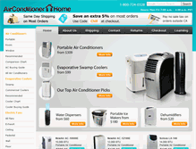 Tablet Screenshot of air-conditioner-home.com